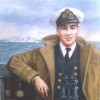 Portrait of a Young Sailor: 20" x 20", oil on canvas.