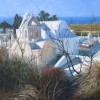 Chapels, Dia, Santorini, 24 x 24ins, (£1,200).