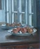 Onions Reflected: oil on canvas. Size: 24 x 20in (61 x 51cm). Available