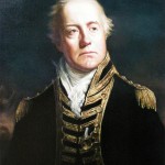Portrait of an Admiral II: Oil on canvas. Size: 30 x 20in (76 x 51cm)