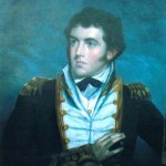 Portrait of an Admiral III: Oil on canvas. Size: 30 x 20in (76 x 51cm).