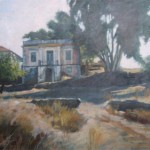 Old House, Kythira: Oil on canvas. Size: 26 x 30in (66 x 76cm). Available