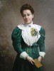 Portrait of an Edwardian Lady: Oil on board. Size: 38 x 29in (97 x 74cm)