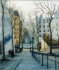 Montmartre Steps, Paris, 13 x 11ins (700).
