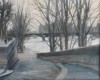 Grey Day on the Seine, Paris, 10 x 12 ins (£650).