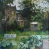 Allotments, Camberwell, 14 x 14ins, (£850).