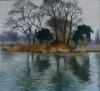 Mount Pond Clapham Common II, 14 x 14ins, (£850).