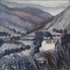 Cumbrian Farm, 12 x 12 ins (£500).