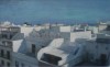 Rooftops, Algarve. Oil on canvas. Size: 12 x 16in (30 x 41cm). Available