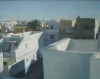 Late Afternoon, Olhao, Portugal. Oil on Canvas. Size: 13 x 16in (33 x 41cm). Available
