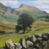 View in Cumbria, 12 x 12 ins (£500).