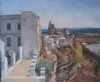 Near Cadiz, Spain: Oil on board. Size: 8 x 12in (28x 31cm). Available