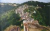 Najac, France: Oil on board. Size: 8 x 12in (20 x 30cm). Available