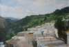 Roof Tops, Alpujarras Spain : Oil on Canvas. Size: 8 x 12 in (20 x 28cm). Available