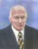 Portrait of a Rugby Player: 19" x 15", pastels.